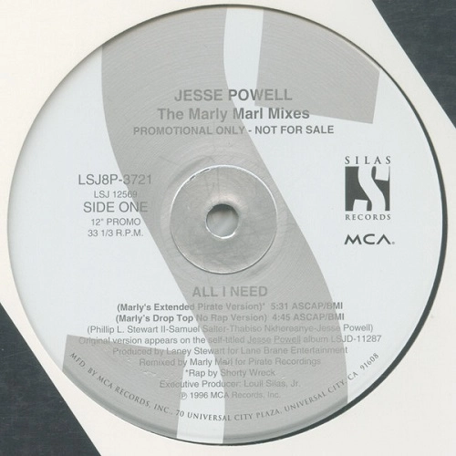 JESSE POWELL / ALL I NEED