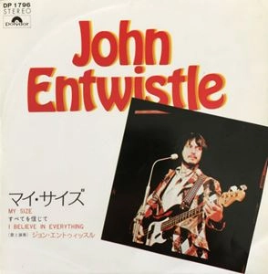 JOHN ENTWISTLE / ジョン・エントウィッスル / マイ･サイズ