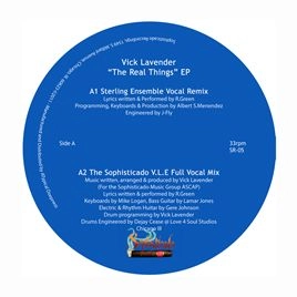 VICK LAVENDER / ヴィック・ラベンダー / REAL THINGS EP