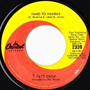 PATTI DREW / HARD TO HANDLE / JUST CAN'T FORGET ABOUT YOU