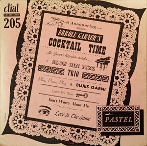 ERROLL GARNER / エロール・ガーナー / ERROLL GARNER'S COCKTAIL TIME