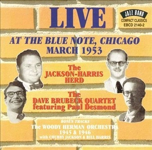 JACKSON-HARRIS HERD / "Live at the Blue Note: Chicago, March 1953 "