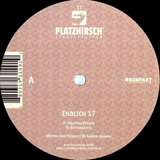 GABRIEL ANANDA / ENDLICH 17