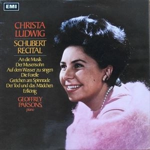 CHRISTA LUDWIG / クリスタ・ルートヴィヒ / SCHUBERT:RECITAL