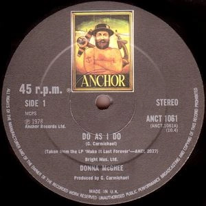 DONNA MCGHEE / ドナ・マッギー / DO AS I DO