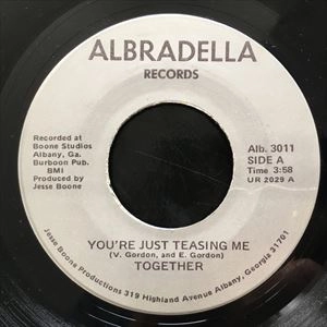 TOGETHER (SOUL/GEORGIA, US) / YOU'RE JUST TEASING ME