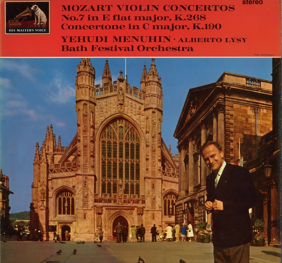 YEHUDI MENUHIN / ユーディ・メニューイン / MOZART: VIOLIN CONCERTO NO.7