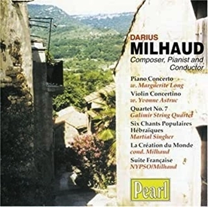 DARIUS MILHAUD / ダリウス・ミヨー / COMPOSER, PIANIST & CONDUCTOR