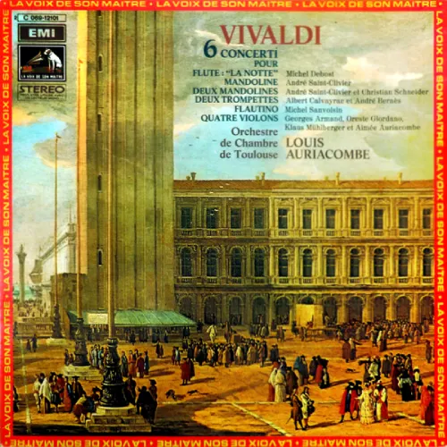 LOUIS AURIACOMBE / ルイ・オーリアコンブ / VIVALDI:6 CONCERTO