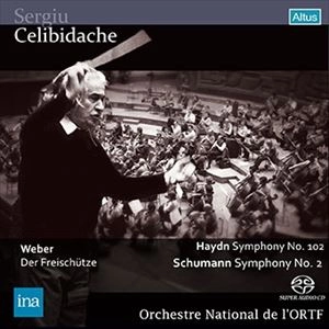 SERGIU CELIBIDACHE / セルジゥ・チェリビダッケ / ウェーバー: 魔弾の射手 序曲 / シューマン: 交響曲第2番