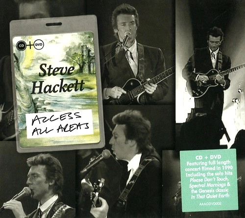 STEVE HACKETT / スティーヴ・ハケット / ACCESS ALL AREAS(CD+DVD)