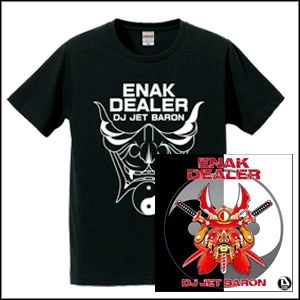 DJ JET BARON / DJジェット・バロン / Ｅｎａｋ　Ｄｅａｌｅｒ　＋　Ｔシャツ　Ｍ