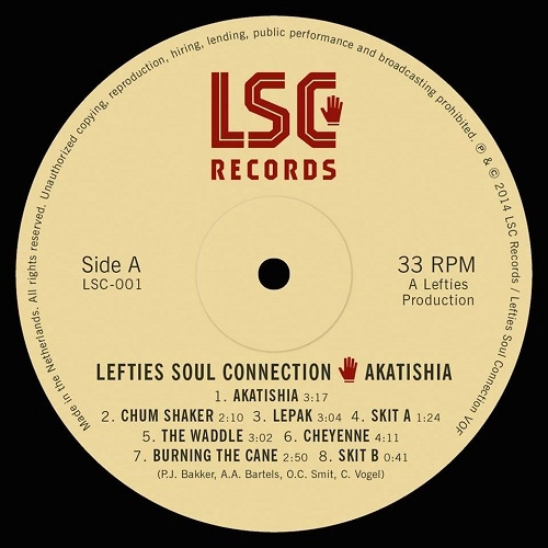 LEFTIES SOUL CONNECTION / レフティーズ・ソウル・コネクション / AKATHISIA EP