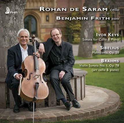 ROHAN DE SARAM / ロハン・デ・サラム / KEYS:VC SONATA/SIBELIUS:MALINCONIA/BRAHMS:VN SONATA NO.1(ARR FOR VC)
