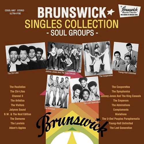 V.A. (BRUNSWICK SINGLES COLLECTION) / ブランズウィック・シングルズ・コレクション - グループ編 / BRUNSWICK SINGLES COLLECTION - SOUL GROUPS
