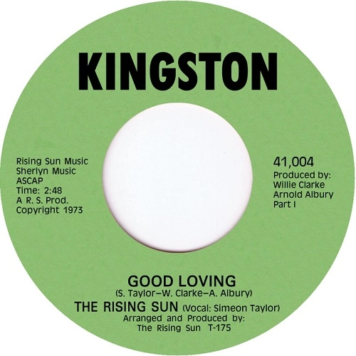 RISING SUN / ライジング・サン / "GOOD LOVING (7"")"