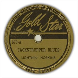 LIGHTNIN' HOPKINS / ライトニン・ホプキンス / JACKSTROPPER BLUES