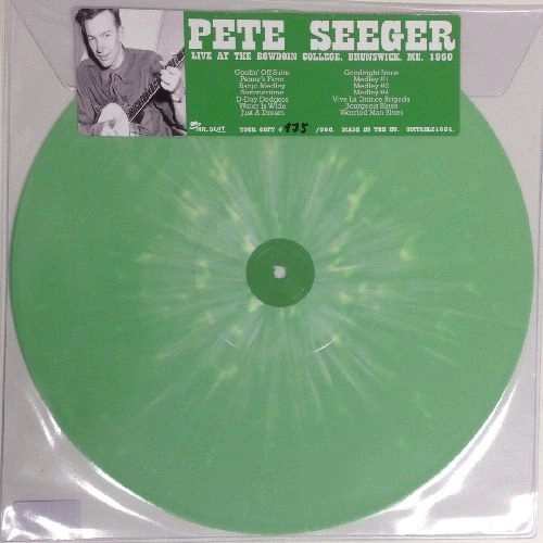 PETE SEEGER / ピート・シーガー / LIVE AT THE BOWDOIN COLLEGE, BRUNSWICK, ME. 1960