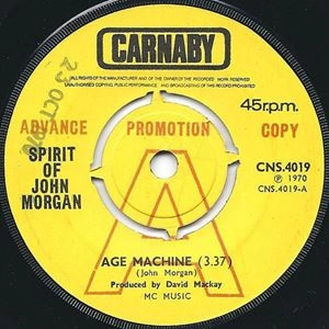 SPIRIT OF JOHN MORGAN / スピリット・オブ・ジョン・モーガン / AGE MACHINE