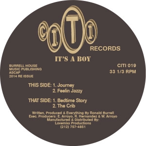 RONALD BURRELL / IT'S A BOY(RE-ISSUE)