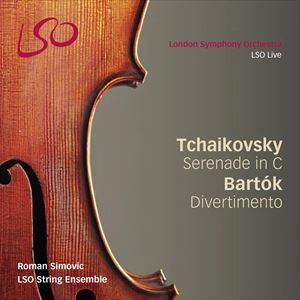 ROMAN SIMOVIC / ロマン・シモヴィチ / TCHAIKOVSKY:SERENADE IN C/BARTOK:DIVERTIMENTO