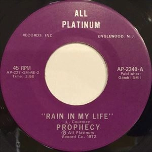 PROPHECY / RAIN IN MY LIFE