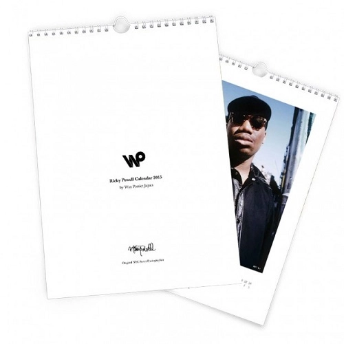 WAX POETICS JAPAN / ワックス・ポエティックス・ジャパン / リッキー・パウエル・カレンダー 2015 / RICKY POWELL CALENDAR 2015
