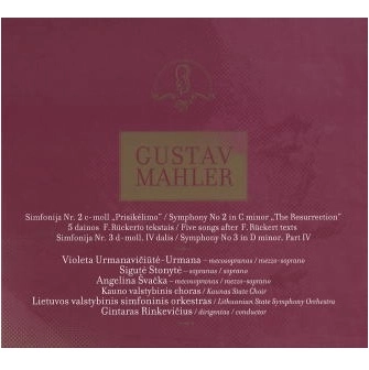 GINTARAS RINKEVICIUS / ギンタラス・リンキャヴィチウス / MAHLER:SYM2