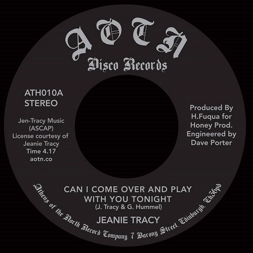 JEANIE TRACY / ジーニー・トレイシー / CAN I COME OVER AND PLAY WITH YOU TONIGHT / HOT (FOR YOUR LOVE)