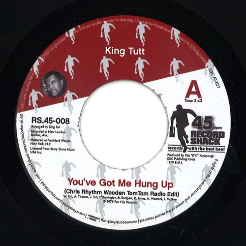 KING TUTT BAND / YOU'VE GOT ME HUNG UP (CHRIS RHYTHM WOODEN TOMTOM RADIO EDIT) / CHRIS RHYTHM WOODEN TOMTOM DISCO INSTRUMENTAL EDIT