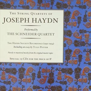 SCHNEIDER QUARTET / シュナイダー四重奏団 / STRING QUARTETS OF JOSEF HAYDN