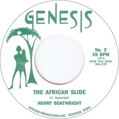 HENRY BOATWRIGHT / AFRICAN SLIDE / GET IT