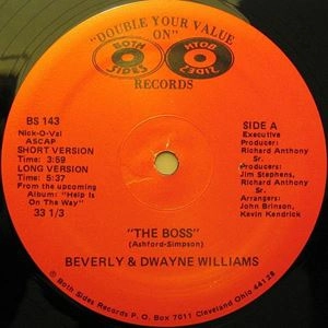 BEVERLY AND DUANE / ビヴァリー・アンド・デュアン / BOSS