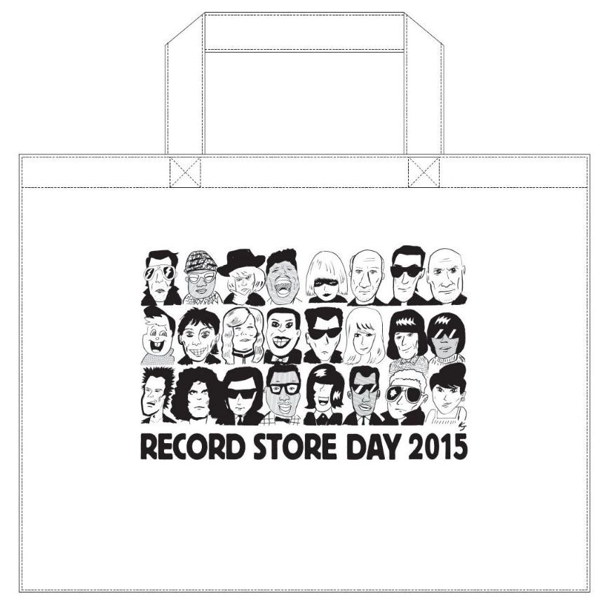 RECORD STORE DAY / キャンバス・カレッジ・トート (ブラック)