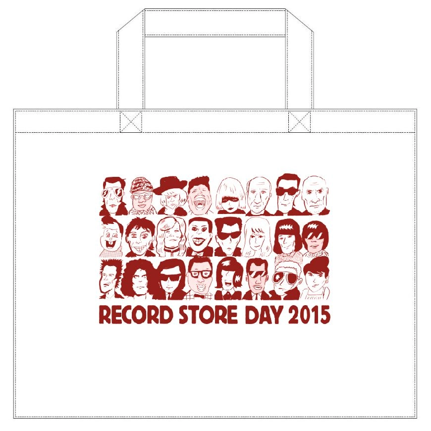 RECORD STORE DAY / キャンバス・カレッジ・トート (エンジ)