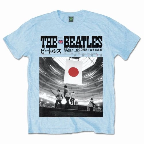 BEATLES / ビートルズ / AT THE BUDOKAN T SHIRTS BLUE/L