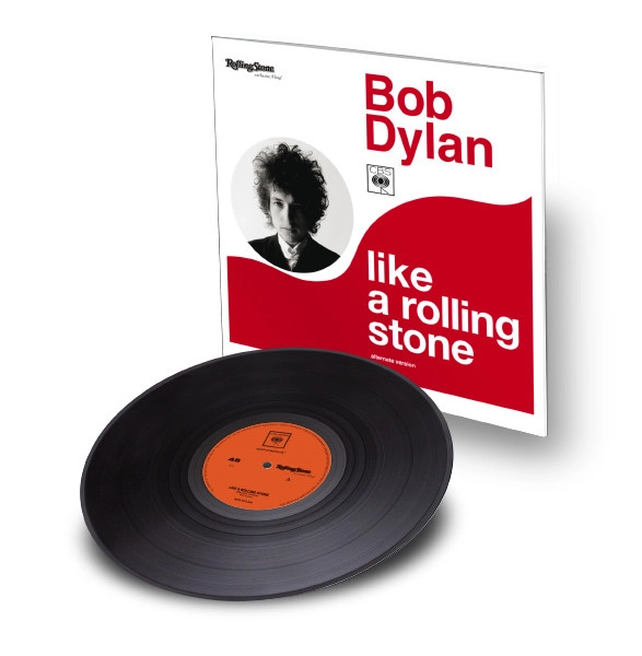 BOB DYLAN / ボブ・ディラン / ROLLING STONE MAGAZINE +LIKE A ROLLING STONE 7"