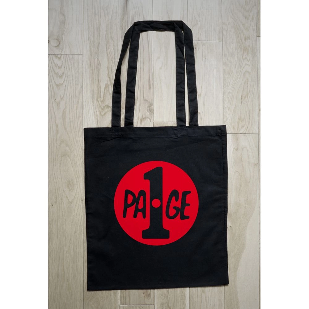 PAGE ONE RECORDS / PAGE ONE RECORDS TOTE BAG(BLACK)