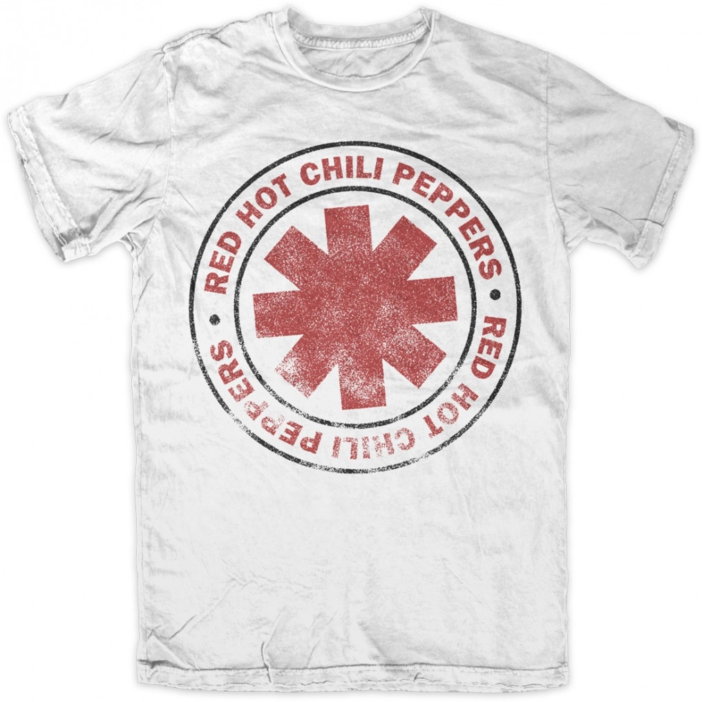 RED HOT CHILI PEPPERS / レッド・ホット・チリ・ペッパーズ / RHCP VINTAGE CLASSIC WHITE T-SHIRT