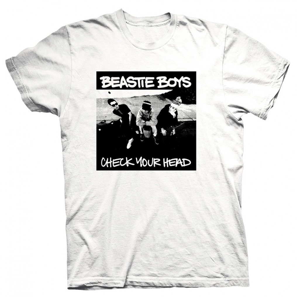 BEASTIE BOYS / ビースティ・ボーイズ / BEASTIE BOYS CHECK YOUR HEAD WHITE T-SHIRT