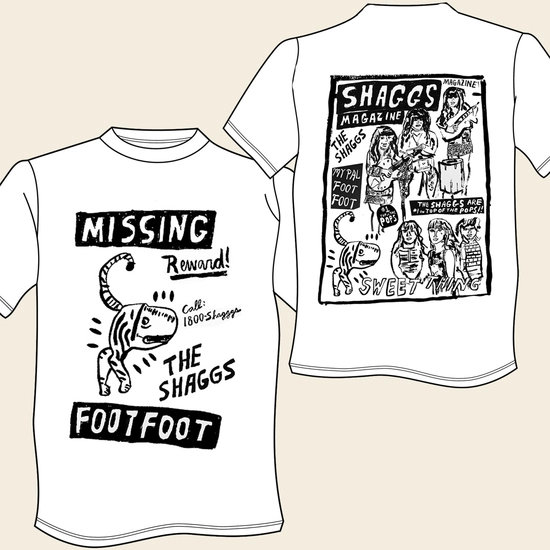 SHAGGS / シャッグス / FOOT FOOT / TEEN MAG ≪T-SHIRT SIZE:XL≫