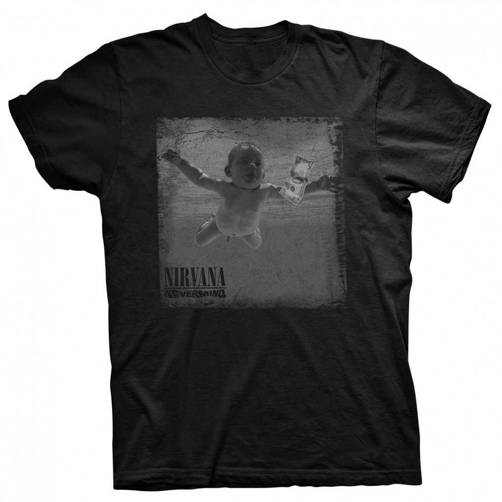 NIRVANA / ニルヴァーナ / NIRVANA NEVERMIND BLACK T-SHIRT