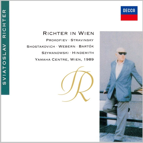 SVIATOSLAV RICHTER / スヴャトスラフ・リヒテル / ウィーンのリヒテル ~ 20世紀ピアノ音楽の夕べ プロコフィエフ/ストラヴィンスキー/ショスタコーヴィチ/ヴェーベルン/バルトーク/シマノフスキ/ヒンデミット