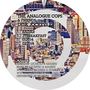ANALOGUE COPS & FRIENDS / DESK JOCKEYS EP