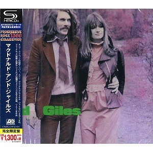 McDONALD AND GILES / マクドナルド&ジャイルズ / マクドナルド・アンド・ジャイルズ - SHM-CD<PROGRESSIVE ROCK1300 SHM-CD>