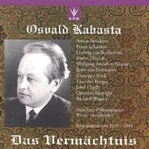 OSWALD KABASTA / オズヴァルト・カバスタ / DAS VERMACHTNIS