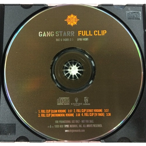 GANG STARR / FULL CLIP (PROMO)