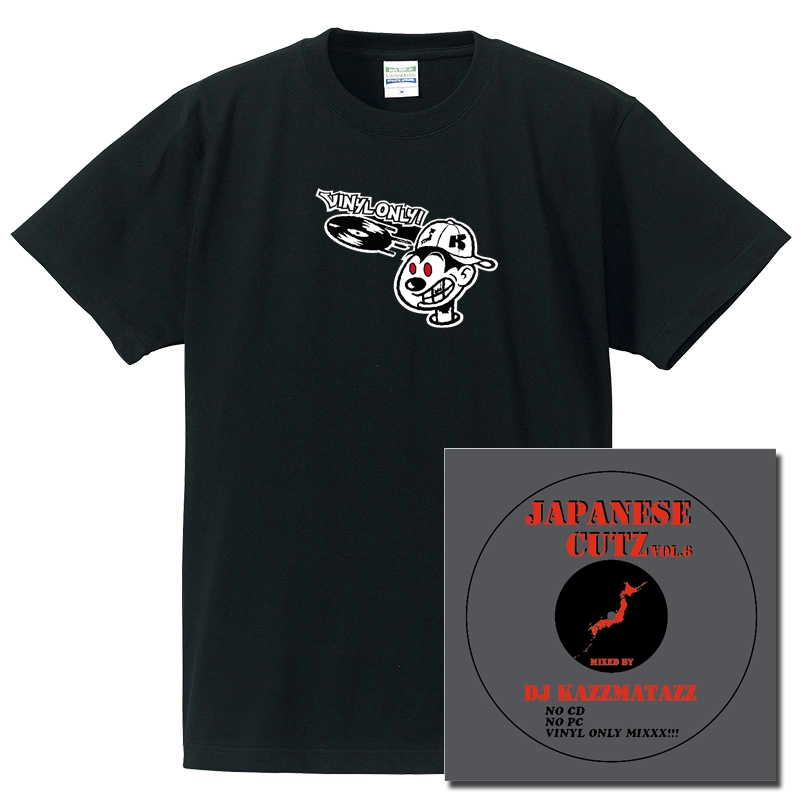 DJ KAZZMATAZZ / JAPANESE CUTS VOL.6★ディスクユニオン限定T-SHIRTS付セットLサイズ
