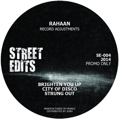 RAHAAN / ラハーン / RECORD ADJUSTMENTS