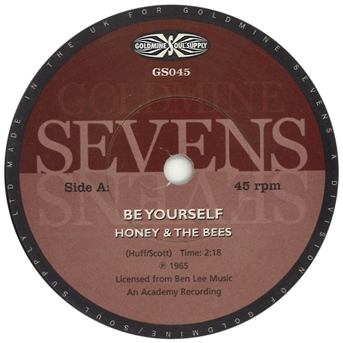 HONEY AND THE BEES / ハニー・アンド・ザ・ビーズ / BE YOURSELF / TWO CAN PLAY THE SAME GAME